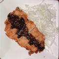 クック8E4I6S☆'s cooksnap of when they made 衣も簡単切り落とし肉でミルフィーユ豚カツ.