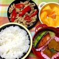 マーシ☆'s cooksnap of when they made 豚こま肉とパプリカしめじのカレーマヨ炒め.