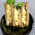 ☆GSSQHY☆'s cooksnap of when they made レンジで簡単！和風サンドイッチ.