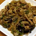 みるきぃ～2's cooksnap of when they made 豚こまとナスとピーマンの味噌炒め.