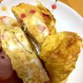 トロイメライ♬'s cooksnap of when they made お弁当にピッタリ☆オイキャベ卵焼き.