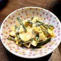 ばたみそーぱん☆'s cooksnap of when they made インゲンとゆで卵のスイートチリマヨあえ.