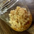 marica猫's cooksnap of when they made 桃屋のきざみにんにく風.