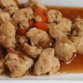 mai0519's cooksnap of when they made 鶏団子の甘酢あんかけ.