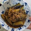 ピピミィ's cooksnap of when they made 茄子とひき肉の甘辛炒め煮.