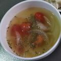 ゆりあんな810's cooksnap of when they made 新たまねぎとトマトのコンソメスープ。.