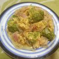 えれぼん's cooksnap of when they made ブロッコリーとベーコンと卵のガリバタ醤油.