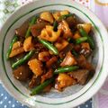 うに子's cooksnap of when they made 蓮根と蒟蒻のピリ辛コチュジャン煮.