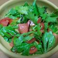 クックIF9FR7☆'s cooksnap of when they made トマト＆ホワイトセロリのサラダ♪♪.
