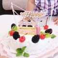 友里めろ's cooksnap of when they made 卵不使用ふわふわスポンジケーキ.