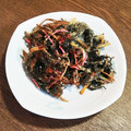 ｊｏｃｏｍｏｍｏｌａ's cooksnap of when they made サクサクもずくと紅生姜の天ぷら.