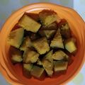 紅茶とチーズケーキ's cooksnap of when they made カボチャのハニーガーリック炒め.