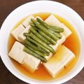 ☆nuu☆'s cooksnap of when they made 茅乃舎のダシで美味♡高野豆腐の含め煮.