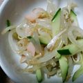 ymd88's cooksnap of when they made 胡瓜ともやしの中華サラダ.