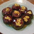 i_yokan's cooksnap of when they made さば水煮缶バーグでピーマン詰めとつくね風.