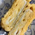 ムーヒツジ's cooksnap of when they made ねこぶだしで、だし巻き卵(●´ω｀●).