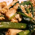 ＊もぐもぐ45＊'s cooksnap of when they made うまい！豚肉、空芯菜、卵の中華炒め☆☆☆.