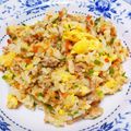 のり子のおかず♪'s cooksnap of when they made 彩りチャーハン.