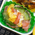 nosso's cooksnap of when they made ۞ゴーヤのハムマヨ卵炒め۞.