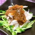 yoyoよーよー's cooksnap of when they made レンジで簡単♪二種のタレで☆棒々鶏.