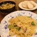 Manasキッチン's cooksnap of when they made ＊バーニャカウダソースでクリームパスタ＊.