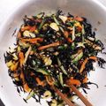 アクセル☆'s cooksnap of when they made ひじきのゴマドレ和え★サラダ.