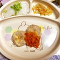 Chenon031's cooksnap of when they made ＊離乳食後期：まぐろのふわふわバーグ＊.