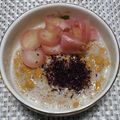 ジョングレ's cooksnap of when they made 納豆に茎ミョウガの甘酢漬けをプラス✨☺⛄.