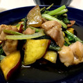 やなつこ's cooksnap of when they made チンして焼くだけ！鶏とさつまいも甘辛炒め.