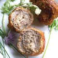 Munchkin's　Mom's cooksnap of when they made サクサクしっとり✼豚キムチーズカツ.