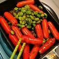 クックBNQ5PD☆'s cooksnap of when they made 【簡単】枝豆とウインナー炒め.