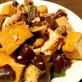 らがぶーりん's cooksnap of when they made お茄子と厚揚げの炒め物☆カレー風味.
