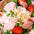 ランドセル餅's cooksnap of when they made 水菜と魚肉ソーセージのマヨポン酢サラダ.