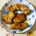 main73's cooksnap of when they made かぼちゃとエリンギの肉巻きお弁当OK.