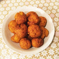 yukialva's cooksnap of when they made かぼちゃとホケミ だけのドーナツ.