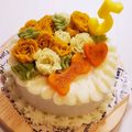chaniko_ru's cooksnap of when they made ＊犬用　わんこミートローフケーキ＊.