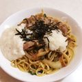 ♪ゆかたん♡'s cooksnap of when they made THE☆超和風スパゲッティ.