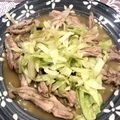 mayugone's cooksnap of when they made あっさり美味！せせりのキャベポン炒め☆.