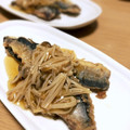 Sac’HiNa's cooksnap of when they made 秋刀魚の中華風とろ～り餡かけ.