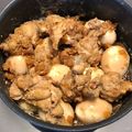 しまもん0118's cooksnap of when they made 鶏手羽元の酢醤油煮.