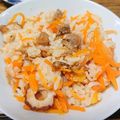 ちゃーりーWKY's cooksnap of when they made 潮の香りたっぷり☆ホタテの炊き込みご飯.