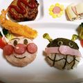 クックQJVKJG☆'s cooksnap of when they made アンパンマンの誕生日プレート.