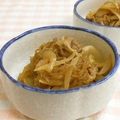 umemodoki's cooksnap of when they made 節約つまみ＆おかず❀白滝＋牛丼？牛皿？.