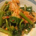 クック5913HC☆'s cooksnap of when they made 簡単美味しい！つるむらさきのキムチ和え。.