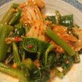 クック5913HC☆'s cooksnap of when they made 簡単美味しい！つるむらさきのキムチ和え。.