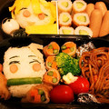 いつもペコリン's cooksnap of when they made 鬼滅の刃 禰豆子(ねずこ)のキャラ弁.