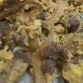 クックM8KCND☆'s cooksnap of when they made コストコのプルコギで卵とじ丼⌒(ё)⌒.