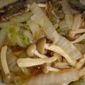 ☆★☆〇子☆★☆'s cooksnap of when they made 白菜としめじのおひたし.