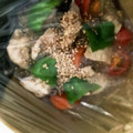 beroneete's cooksnap of when they made 彩野菜と鶏むね肉の塩だれ炒め.