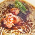 あまいこびと's cooksnap of when they made キムチのせインスタントラーメン.